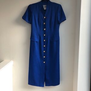 VINTAGE blue dress